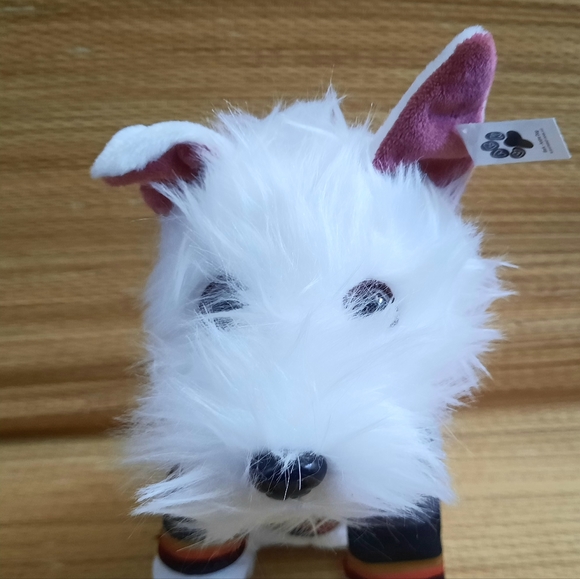 Bark Andre-Fleury, Rare White Plush Dog, Vegas Golden Knights, 2018- NWT - Picture 10 of 16